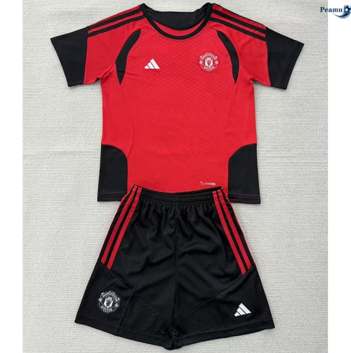 Camisola Futebol Manchester United Crianças Equipamento Training rojo 2026-2027
