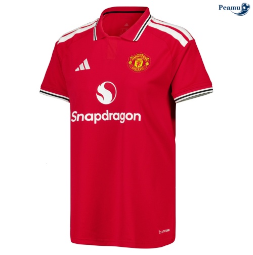 Camisola Futebol Manchester United Mulher Principal Equipamento 2026-2027