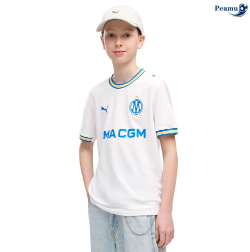 Camisola Futebol Marsella Crianças Principal Equipamento 2026-2027