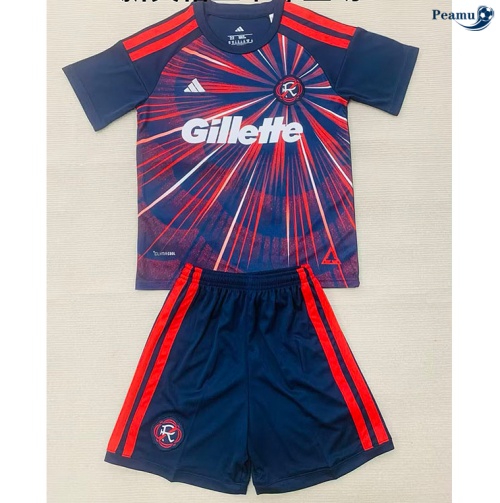 Camisola Futebol New Inglaterra Revolution Crianças Principal Equipamento 2026-2027