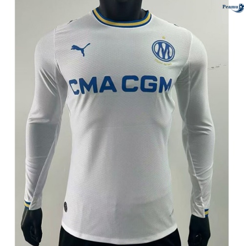 Camisola Futebol Marsella Player Principal Equipamento Manga larga 2026-2027