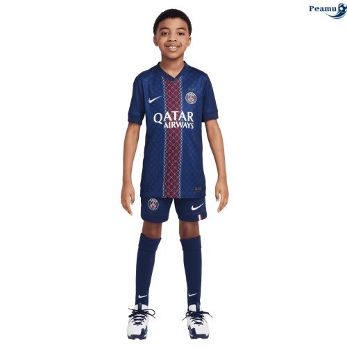 Camisola Futebol PSG Crianças Principal Equipamento 2 étoiles 2025-2026