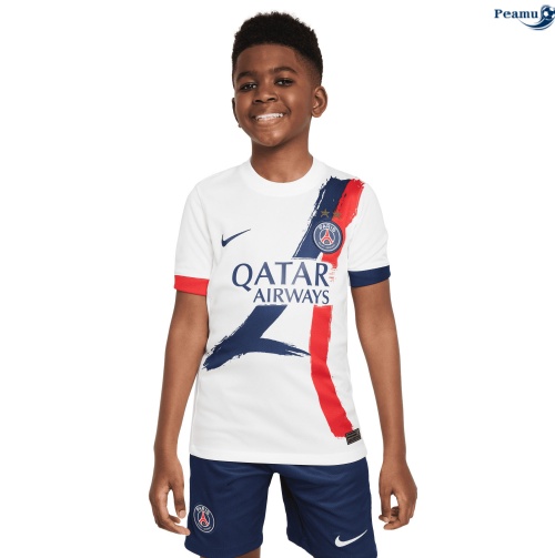 Camisola Futebol PSG Crianças Alternativa Equipamento 2 étoiles 2025-2026