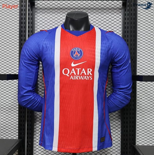 Camisola Futebol PSG Player Principal Equipamento long 2026-2027