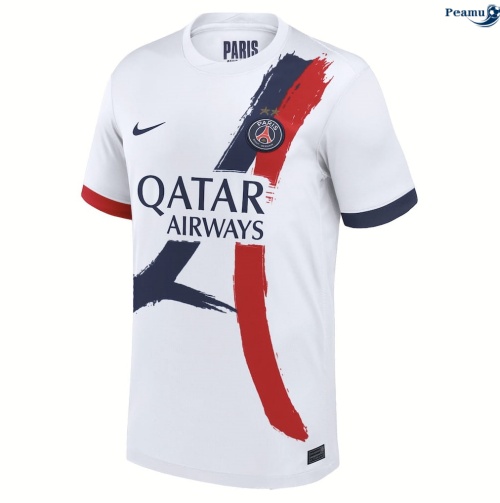 Camisola Futebol PSG Alternativa Equipamento 2025-2026 2 étoiles
