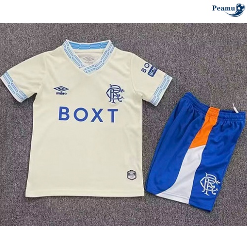 Camisola Futebol Rangers Crianças Alternativa Equipamento 2026-2027