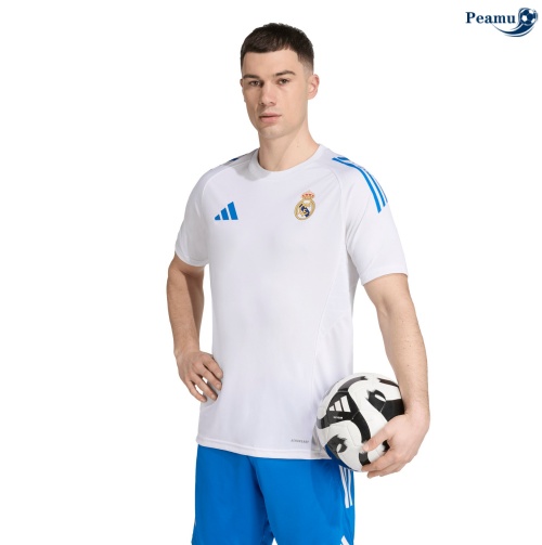 Camisola Futebol Real Madrid Equipamento Training Blanco 2026-2027