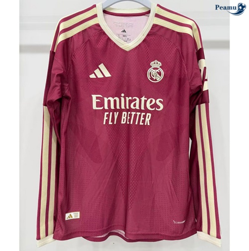 Camisola Futebol Real Madrid Terceiro Equipamento Manga Larga 2026-2027