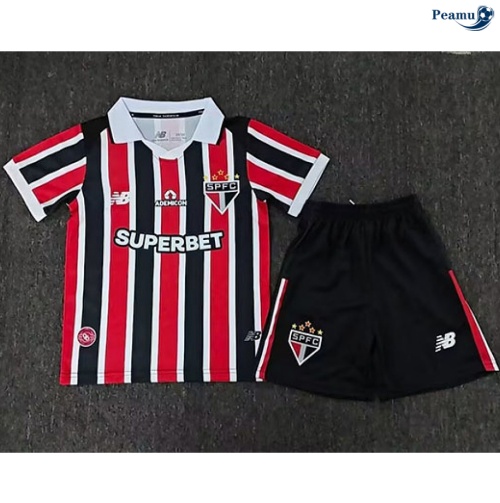 Camisola Futebol São Paulo Crianças Alternativa Equipamento 2026-2027