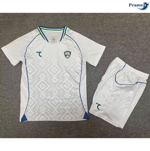 Camisola Futebol Uzbekistan Crianças Alternativa Equipamento 2026-2027