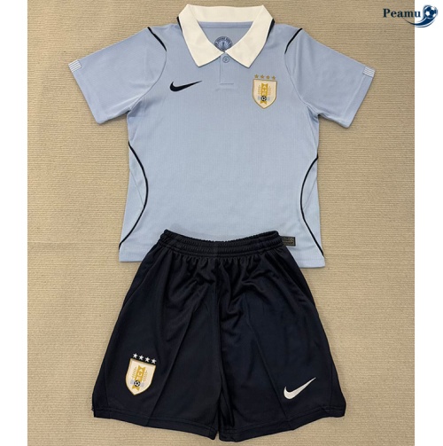 Camisola Futebol Uruguai Crianças Principal Equipamento 2026-2027