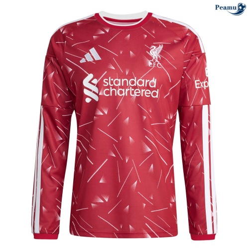 Camisola Futebol liverpool Principal Equipamento Manga Larga 2026-2027