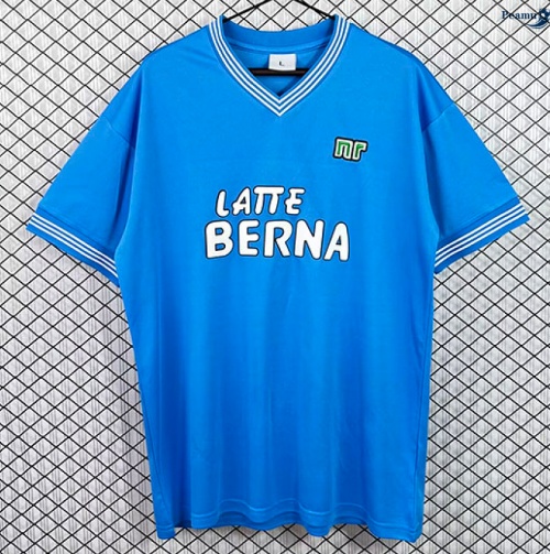 Camisola Futebol Retrô Naples Principal Equipamento 1983-84