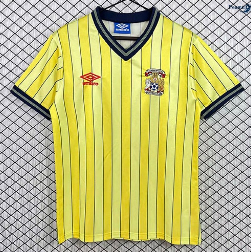 Camisola Futebol Retrô Coventry City Alternativa Equipamento 1983-86