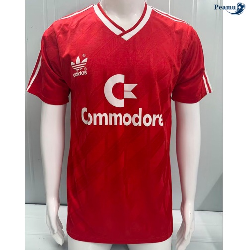 Camisola Futebol Retrô Bayern de Munique Principal Equipamento 1986