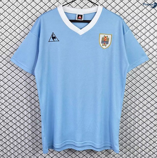 Camisola Futebol Retrô Uruguai Principal Equipamento 1986