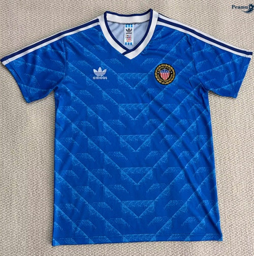 Camisola Futebol Retrô Estados Unidos Alternativa Equipamento 1988
