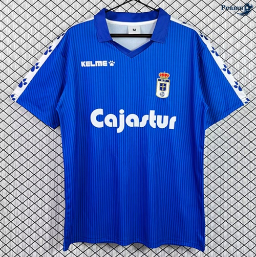 Camisola Futebol Retrô Real Oviedo Principal Equipamento 1992-93