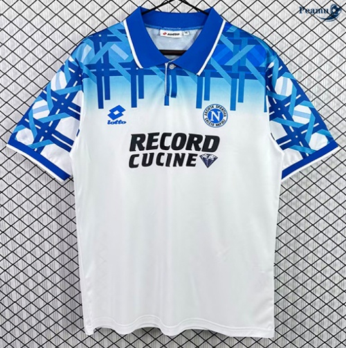 Camisola Futebol Retrô Naples Alternativa Equipamento 1994-95