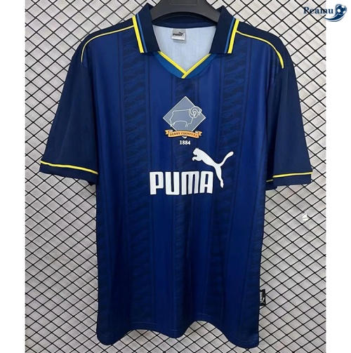 Camisola Futebol Retrô Derby County Alternativa Equipamento 1995-96