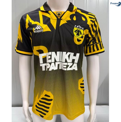 Camisola Futebol Retrô Athens AEK Principal Equipamento 1997-98