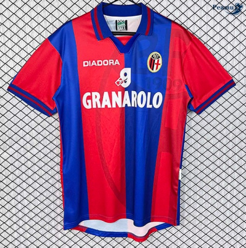 Camisola Futebol Retrô Bologna Principal Equipamento 1997-98