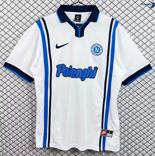 Camisola Futebol Retrô Naples Alternativa Equipamento 1997-98