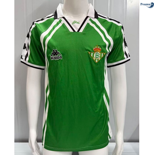 Camisola Futebol Retrô Real Betis Alternativa Equipamento 1997-98