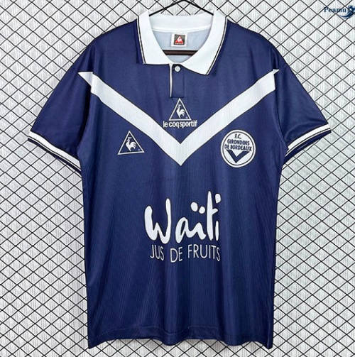 Camisola Futebol Retrô Bordeaux Principal Equipamento 1998-99