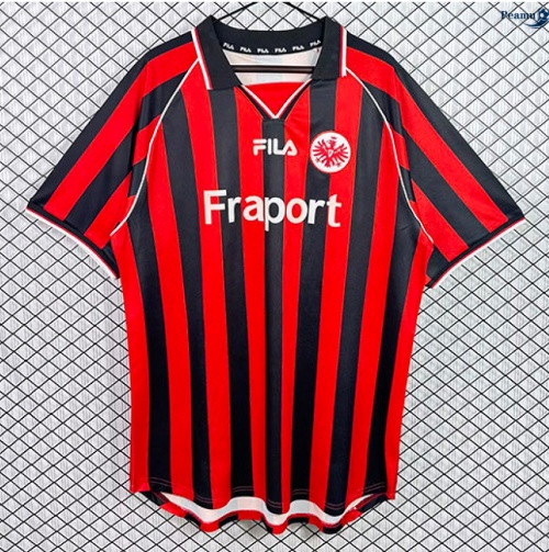 Camisola Futebol Retrô Frankfurt Principal Equipamento 2001-03