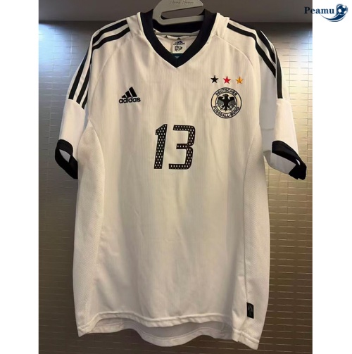 Camisola Futebol Retrô Alemanha Principal Equipamento 2002