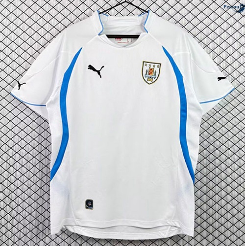 Camisola Futebol Retrô Uruguai Alternativa Equipamento 2010