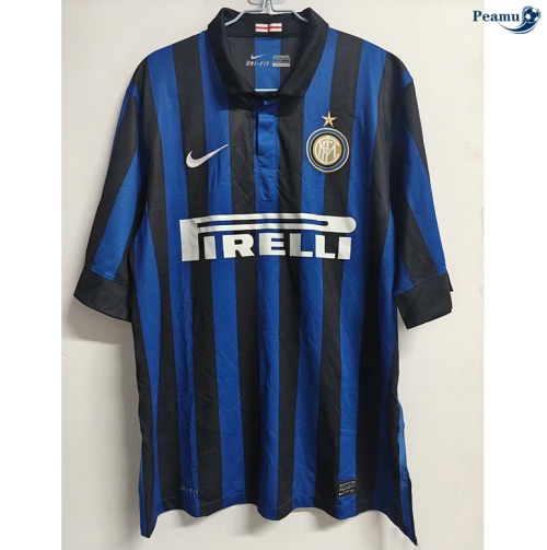 Camisola Futebol Retrô Inter Milan Principal Equipamento 2011-12