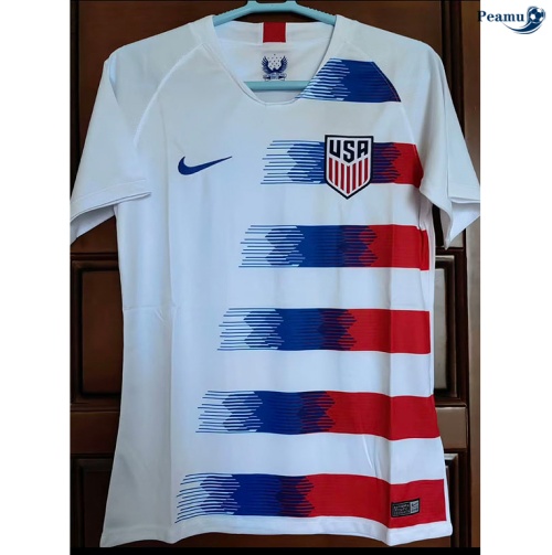 Camisola Futebol Retrô Estados Unidos Principal Equipamento 2018