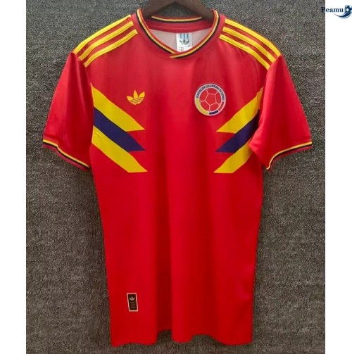 Camisola Futebol Retrô Colombia Principal Equipamento 2019