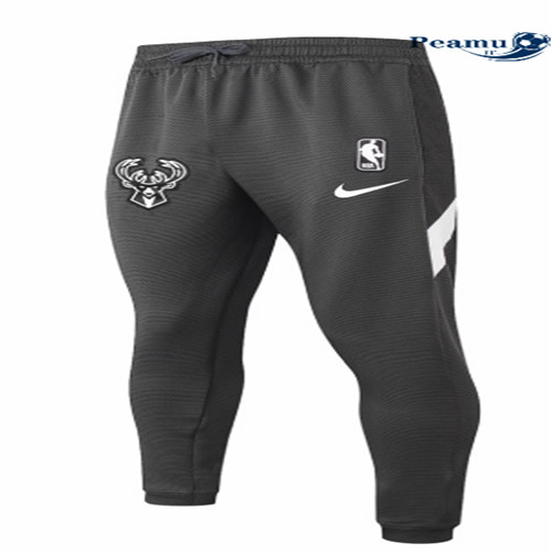 Peamu - Pantalon Thermaflex Milwaukee Bucks - Preto