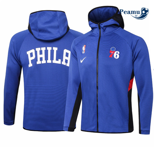 Peamu - Giacca Fato de Treino A Capuche Philadelphia 76ers - Azul