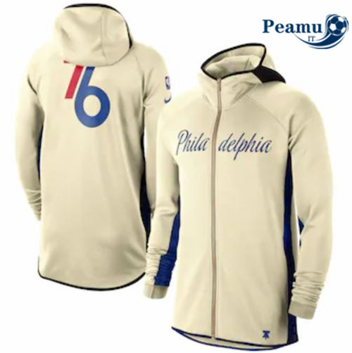 Peamu - Giacca Fato de Treino A Capuche Philadelphia 76ers - Crème