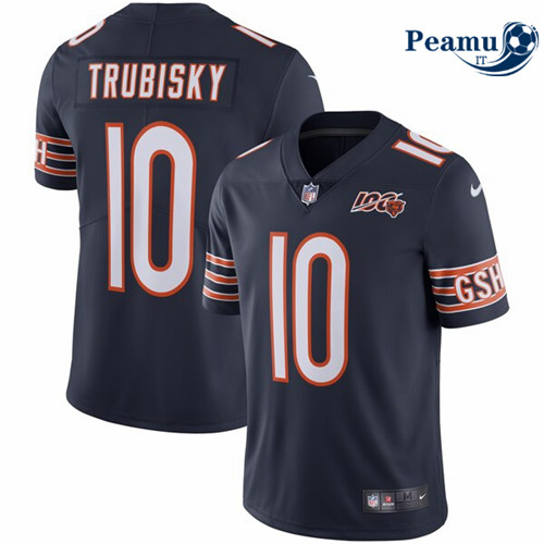 Peamu - Mitchell Trubisky, Chicago Bears - Azul Marinho