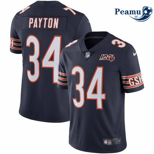 Peamu - Walter Payton, Chicago Bears - Azul Marinho