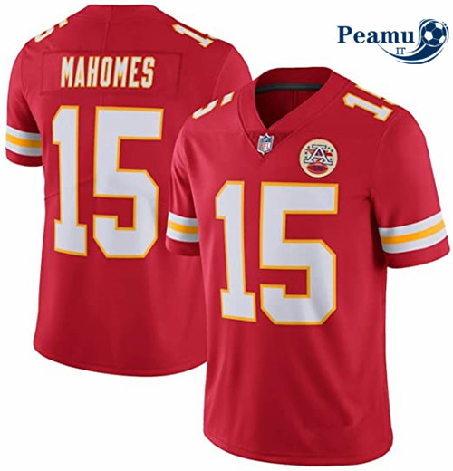 Peamu - Patrick Mahomes, Kansas City Chiefs - Vermelho