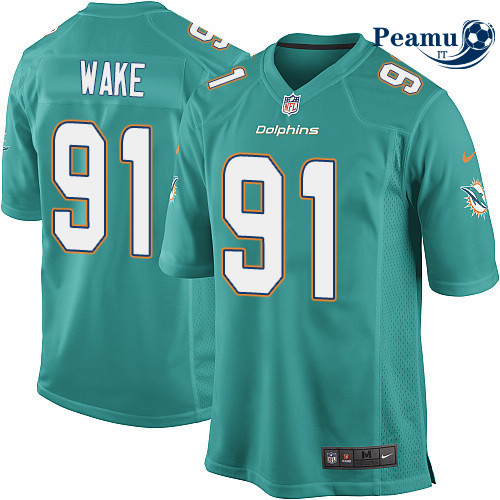 Peamu - Cameron Wake, Miami Dolphins - Verde Aqua