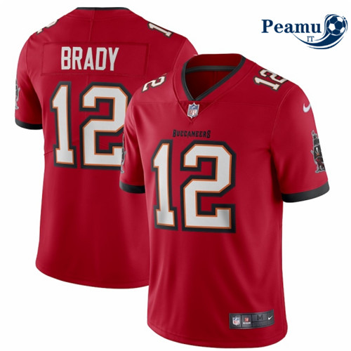 Peamu - Tom Brady, Tampa Bay Buccaneers - Vermelho