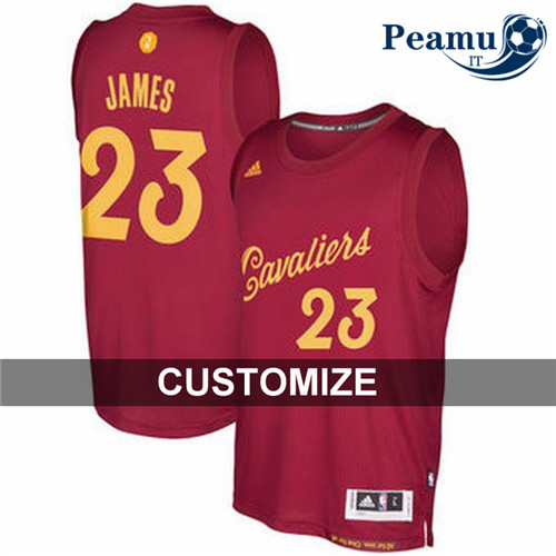 Peamu - Custom, Cleveland Cavaliers - Christmas '17