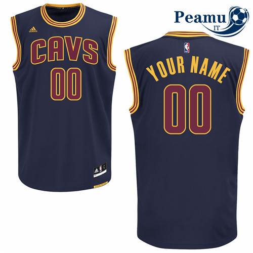 Peamu - Custom, Cleveland Cavaliers - Azul Marinho Azul