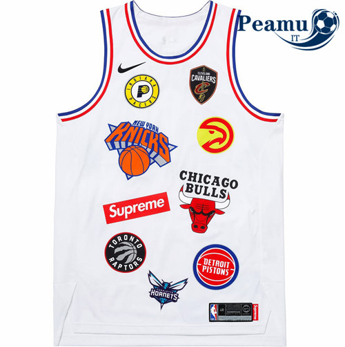 Peamu - Camisola Futebol Supreme x Nike x NBA