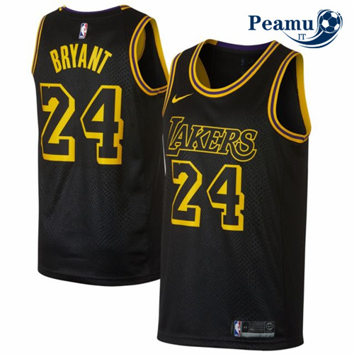 Peamu - Kobe Bryant, Los Angeles Lakers #24 Preto