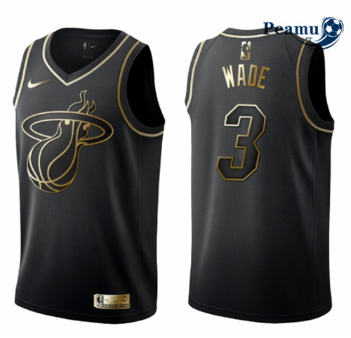 Peamu - Dwyane Wade, Miami Heat - Preto/Or