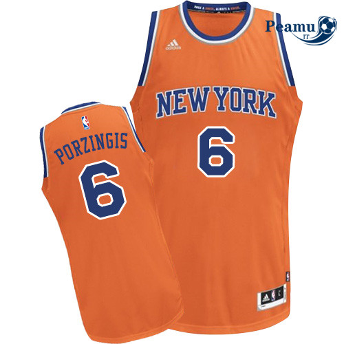 Peamu - Kristaps Porziņģis, New York Knicks [Naranja]