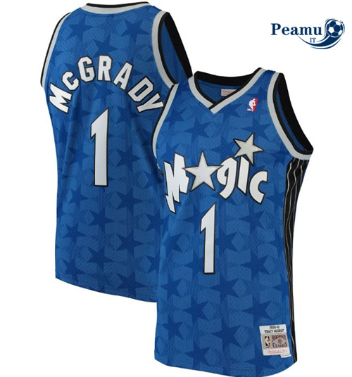 Peamu - Tracy McGrady, Orlando Magic, Mitchell&Ness - Azul